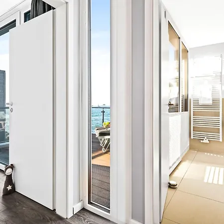 Dom wakacyjny Haus Am - Mit Panoramablick Auf Freie Ostsee, Sauna Und Hochwertiger Ausstattung Olpenitz