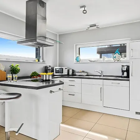 Dom wakacyjny Haus Am - Mit Panoramablick Auf Freie Ostsee, Sauna Und Hochwertiger Ausstattung Olpenitz