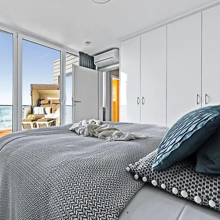 Haus Am - Mit Panoramablick Auf Freie Ostsee, Sauna Und Hochwertiger Ausstattung Dom wakacyjny Olpenitz