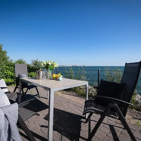 Dom wakacyjny Haus Am - Mit Panoramablick Auf Freie Ostsee, Sauna Und Hochwertiger Ausstattung Olpenitz